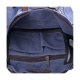 WOMEN FLORAL PRINT CASUAL CANVAS BACKPACK RUCKSACK CUTE SCHOOL BACKPACK - BLUE