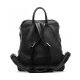 VALENTINE'S DAY GIFTS LEATHER BACKPACK PURSE FOR WOMEN GIRLS FASHION SCHOOL SATCHEL SHOULDER BAGS - BLACK