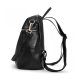 VALENTINE'S DAY GIFTS LEATHER BACKPACK PURSE FOR WOMEN GIRLS FASHION SCHOOL SATCHEL SHOULDER BAGS - BLACK