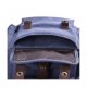 WOMEN FLORAL PRINT CASUAL CANVAS BACKPACK RUCKSACK CUTE SCHOOL BACKPACK - BLUE