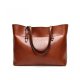 WOMEN TOP HANDLE SATCHEL HANDBAGS BAG SHOULDER HOBO MESSENGER BAG TOTE PURSE - BROWN