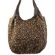 WOMEN'S / GIRLS HIPPY HOBO TOTE MULTIPLE DESIGNS ON CANVAS / FAUX LEATHER MATERIAL HANDBAG