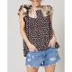 Stylish Print Short Sleeve Top