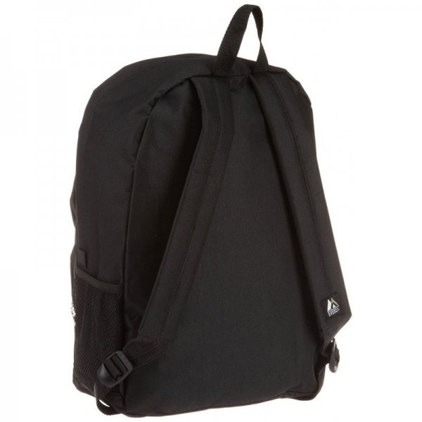 LUGGAGE BACKPACK WITH FRONT AND SIDE POCKETS - BLACK