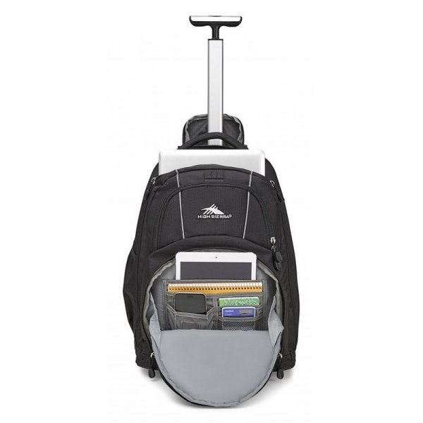 HIGH SIERRA FREEWHEEL LAPTOP BACKPACK - BLACK