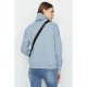 Dark Winter Blue Funnel Neck Sweat